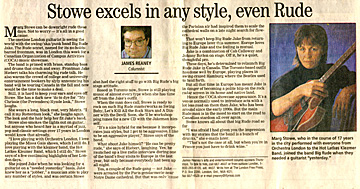 London Free Press article Sept/00
